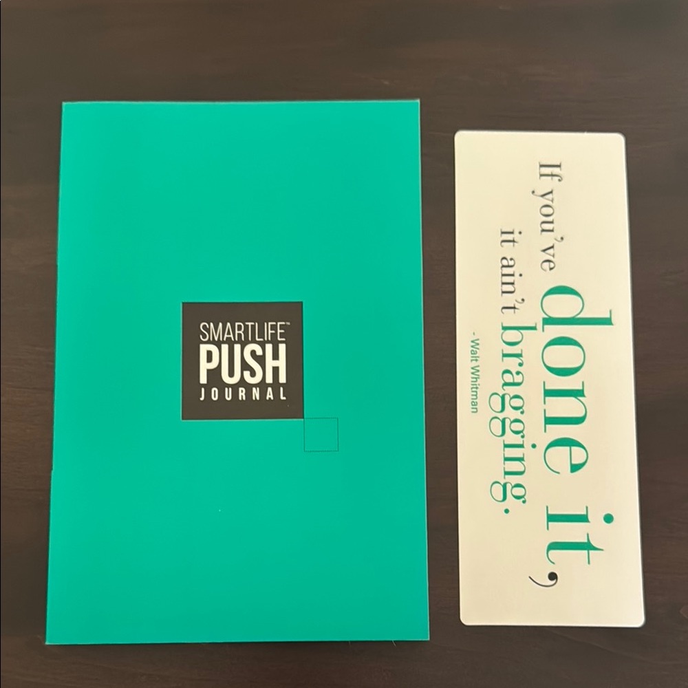 SmartLife Push Journal in Teal by Chalene Johnson
